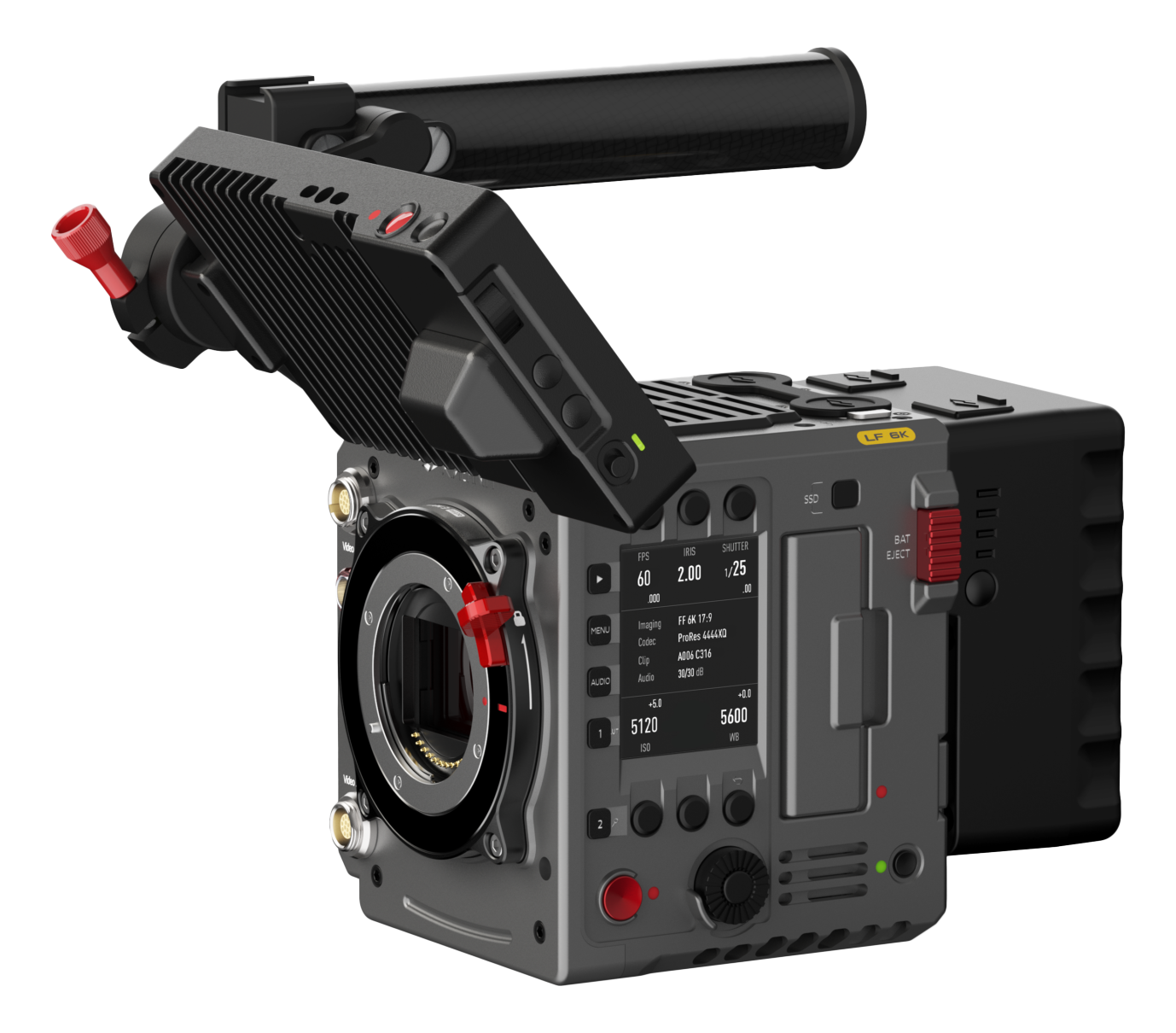 kinefinity mavo s35 mark 2 withe angle kit attached